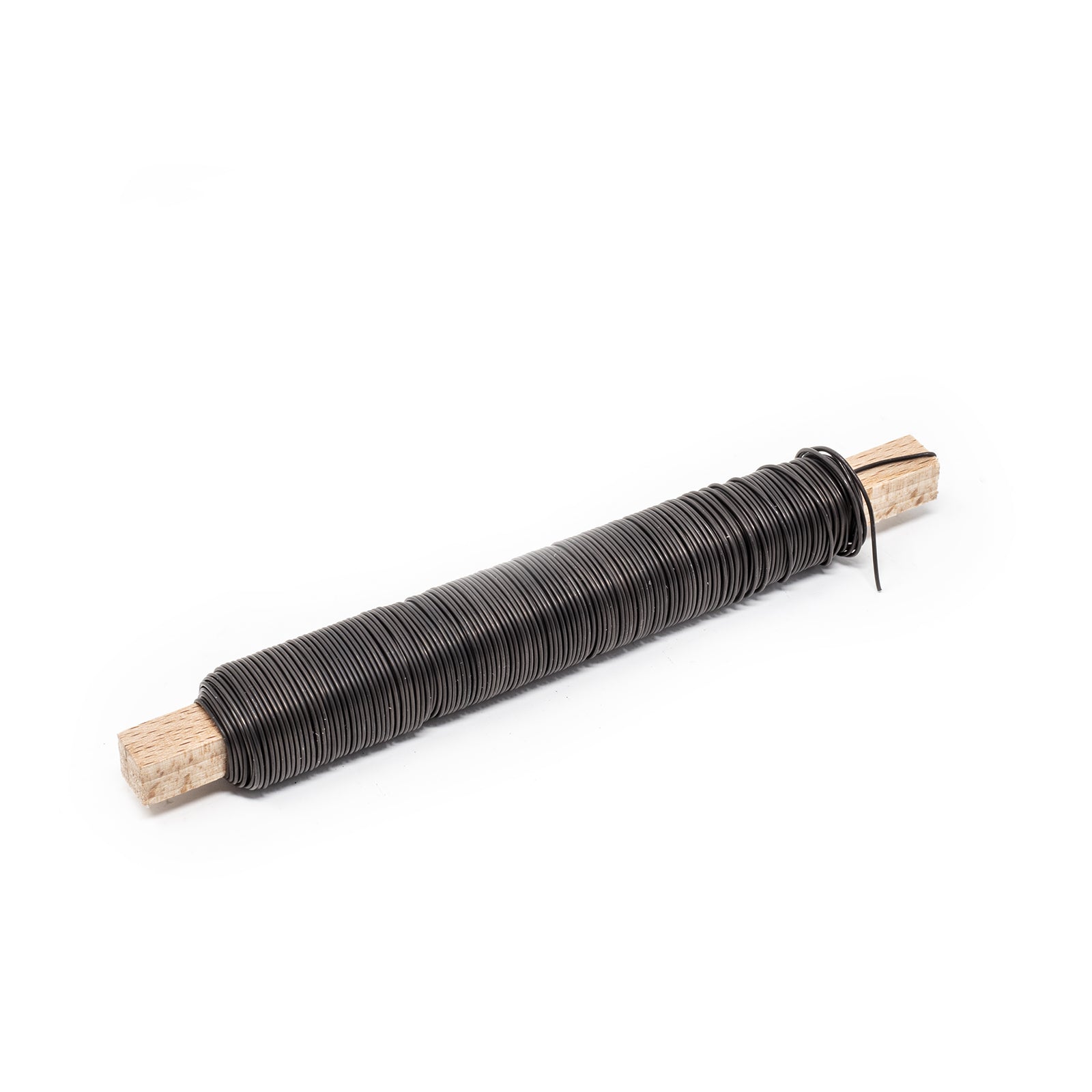 Fil de reliure, tige de bois, recuit bleu, 0,65 mm, 1 kg