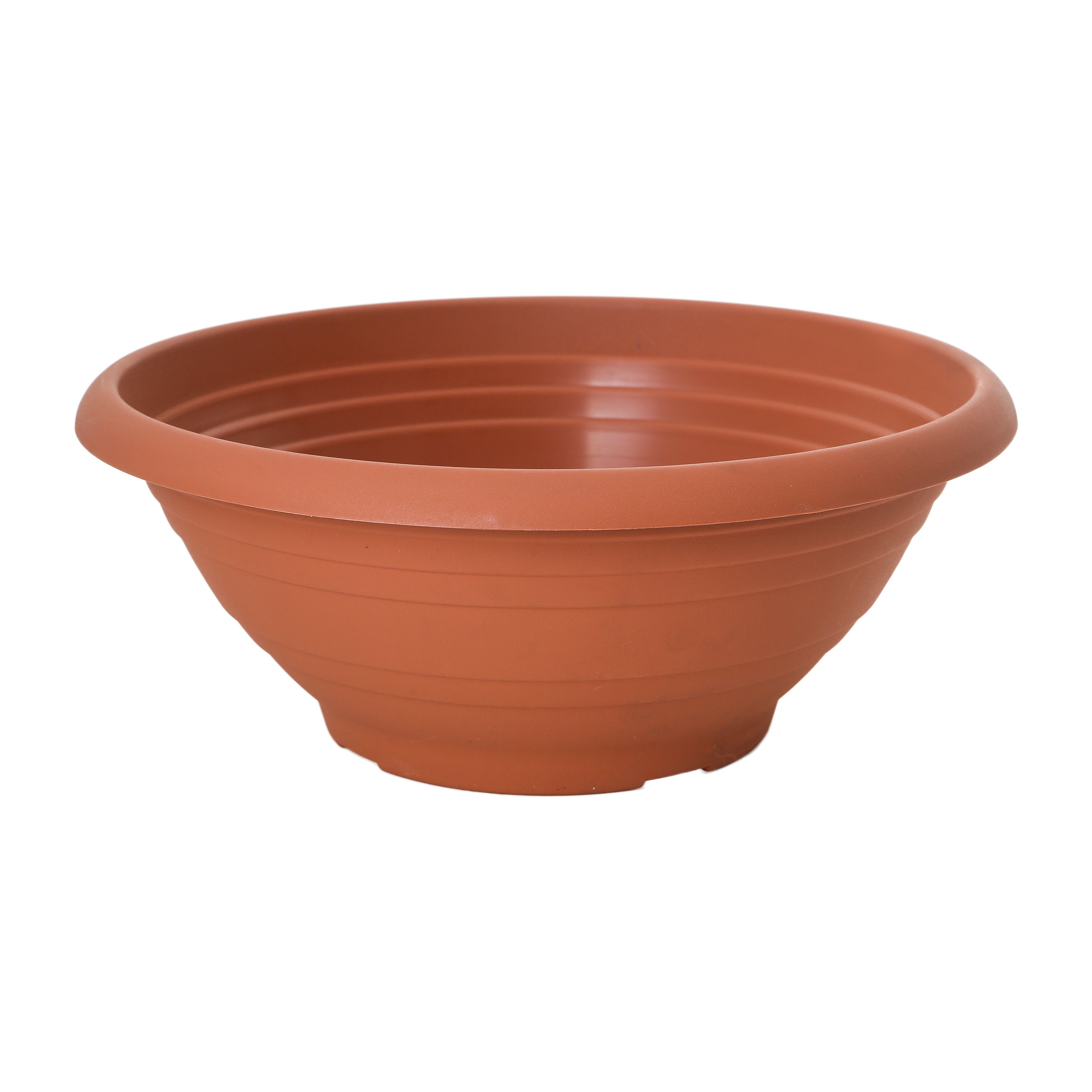 Coupe à fleurs Cortina, terre cuite - diamètre 50 cm
