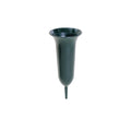 Grabvase Tulpe, grün - Höhe 37 cm - 5 Stück
