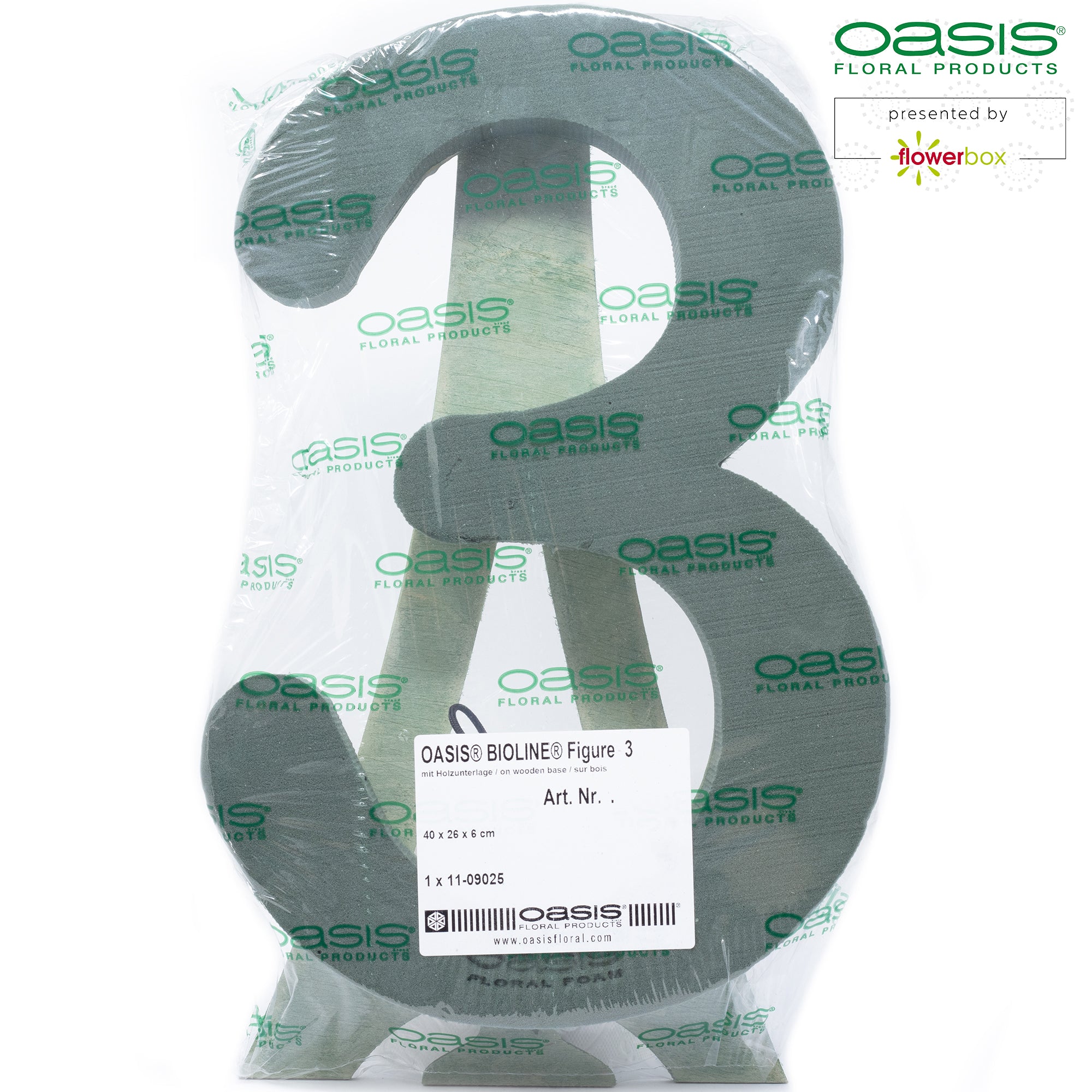 OASIS® BIOLINE® Ziffer 3 - 40 x 26 x 6 cm