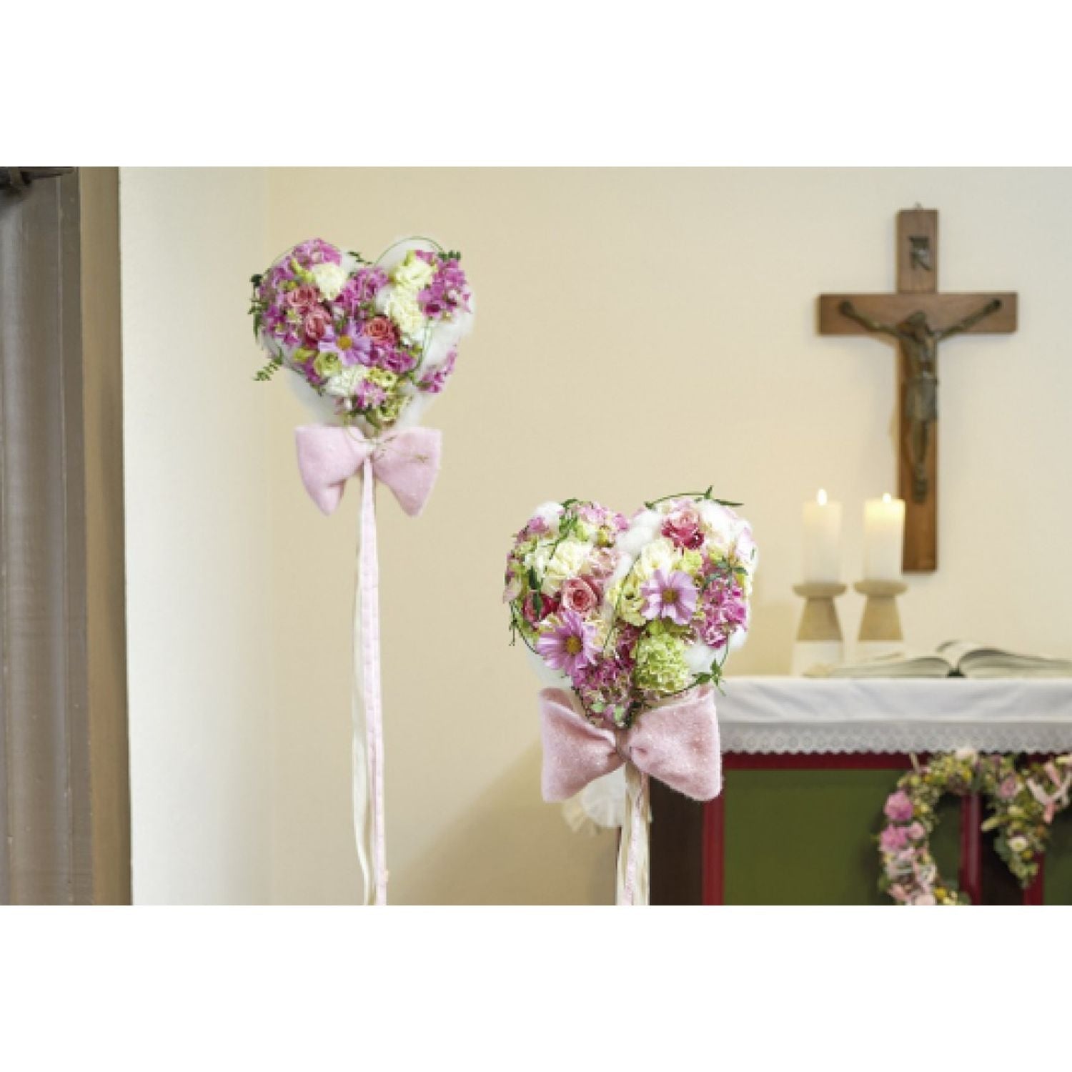 OASIS® BIOILINE® DecoStick Heart - 16 x 19 x 8.5 cm