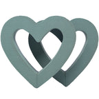 OASIS® FOAM FRAMES Offene Herzen - 24 x 25 x 6 cm - 2 St.