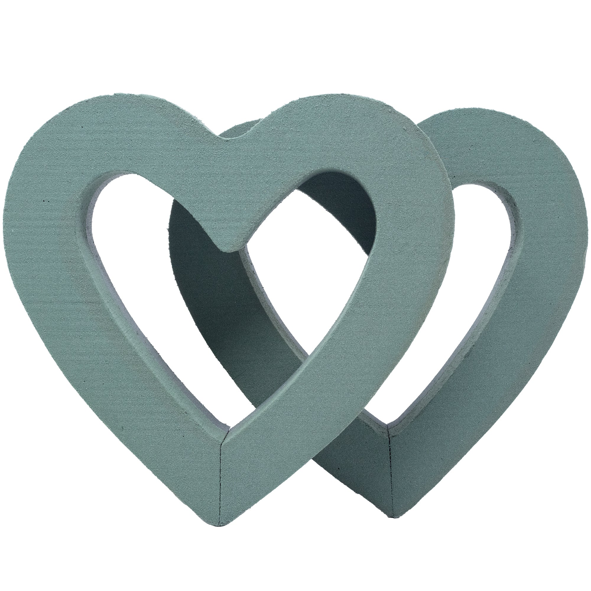 OASIS® FOAM FRAMES Offene Herzen - 24 x 25 x 6 cm - 2 St.