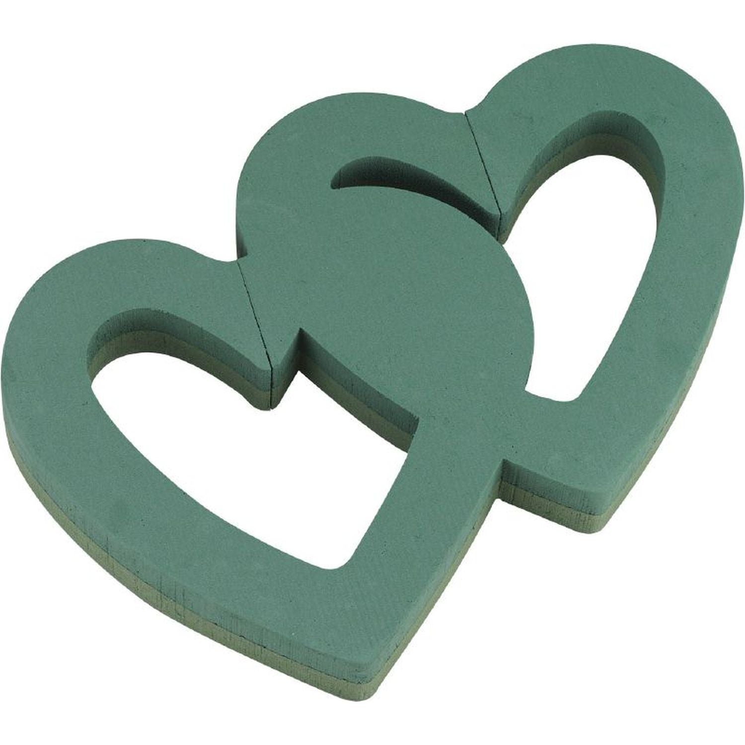 OASIS® FOAM FRAMES Doppeltes Offenes Herz - 38 x 57 x 6 cm