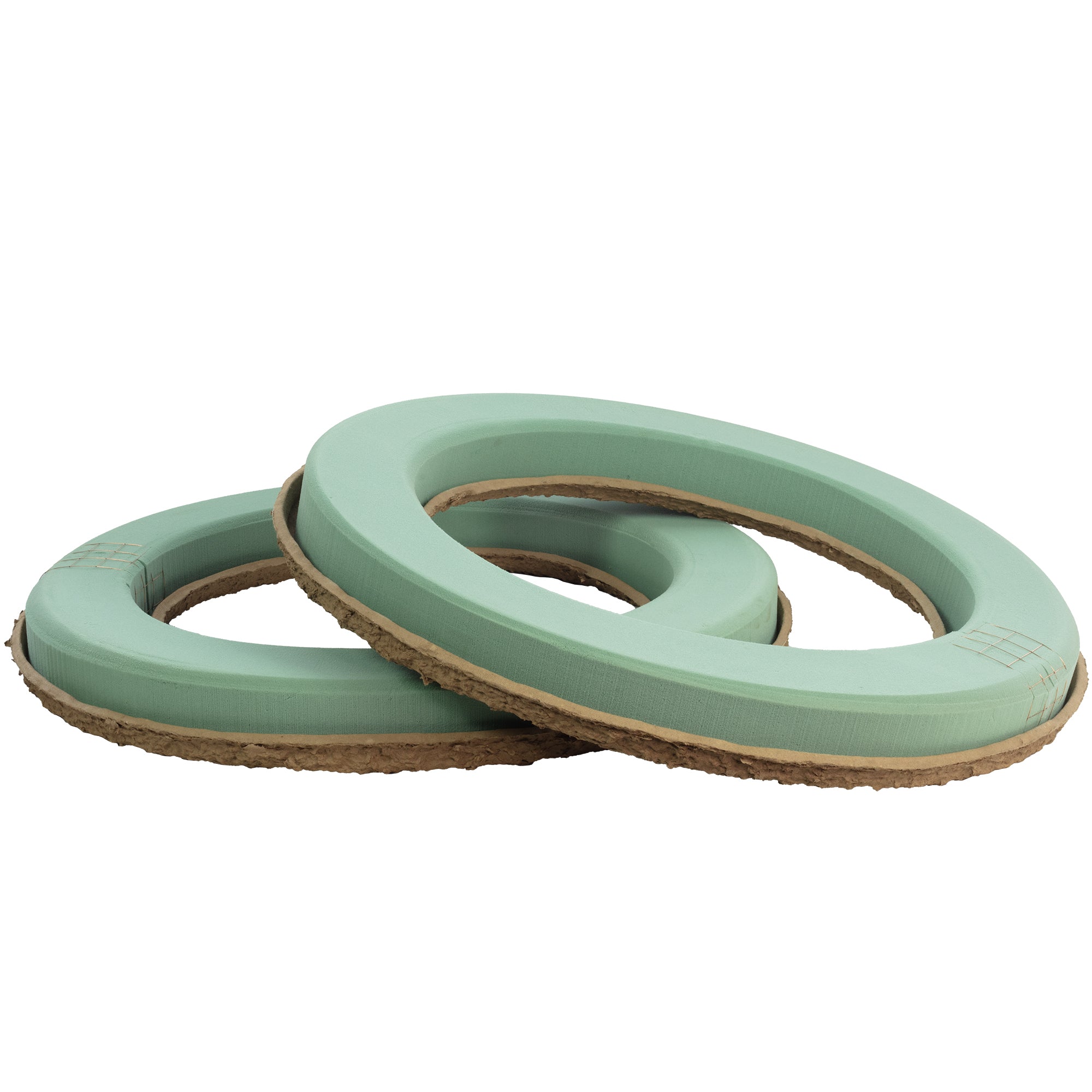 Couronne OASIS® BIOLIT® - 7 x 68 cm Ø - intérieur : 47 cm Ø - 2 pièces.