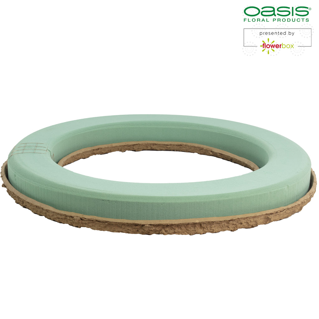 Couronne OASIS® BIOLIT® - 7 x 68 cm Ø - intérieur : 47 cm Ø - 2 pièces.