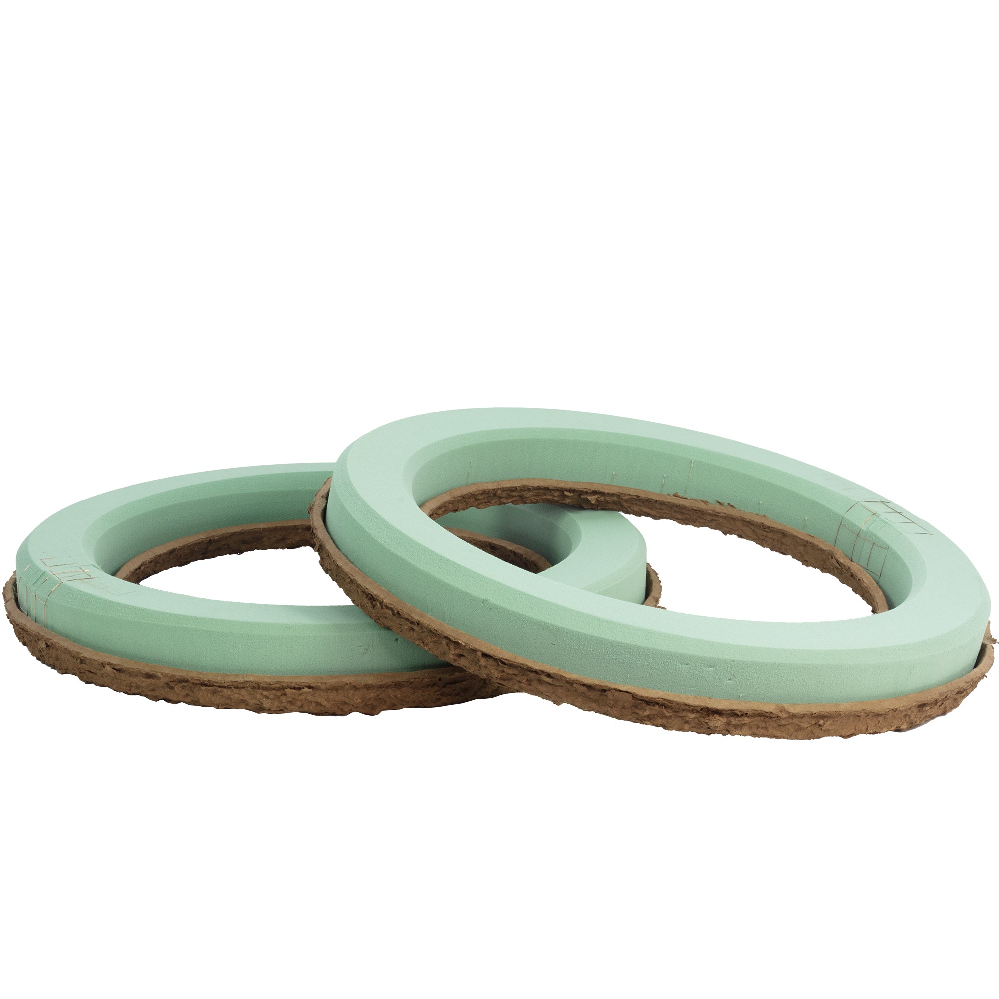 Couronne OASIS® BIOLIT® - 7 x 58 cm Ø - intérieur : 43 cm Ø - 2 pièces.