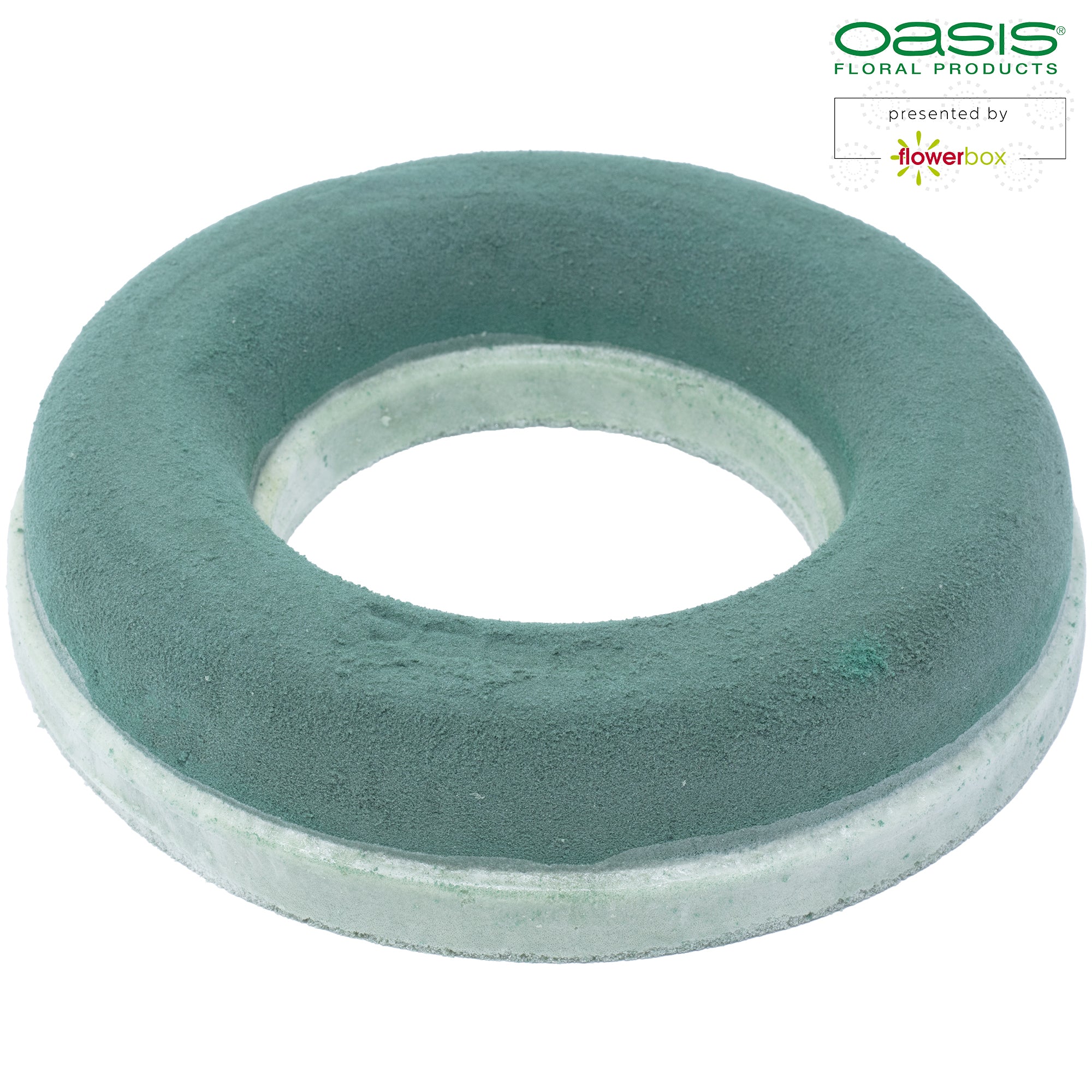 OASIS® ECObase® ring - 4 x 18 cm Ø - inside: 9 cm Ø - 6 pcs.