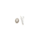 Revers Calla mit Magnet, silber - 22