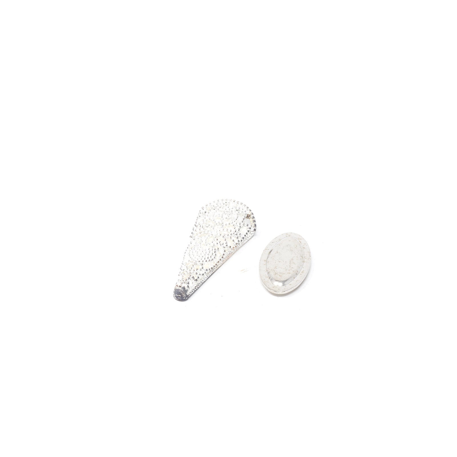 Revers Filigree Swirl mit Magnet, silber - 22
