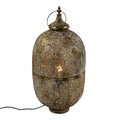 Stehleuchte Amira, gold, E27, Metall, 31,5x62,5 cm, 220V, 40W, 2,1 m Kabel, IP 20, Leuchtmittel nicht inklusive