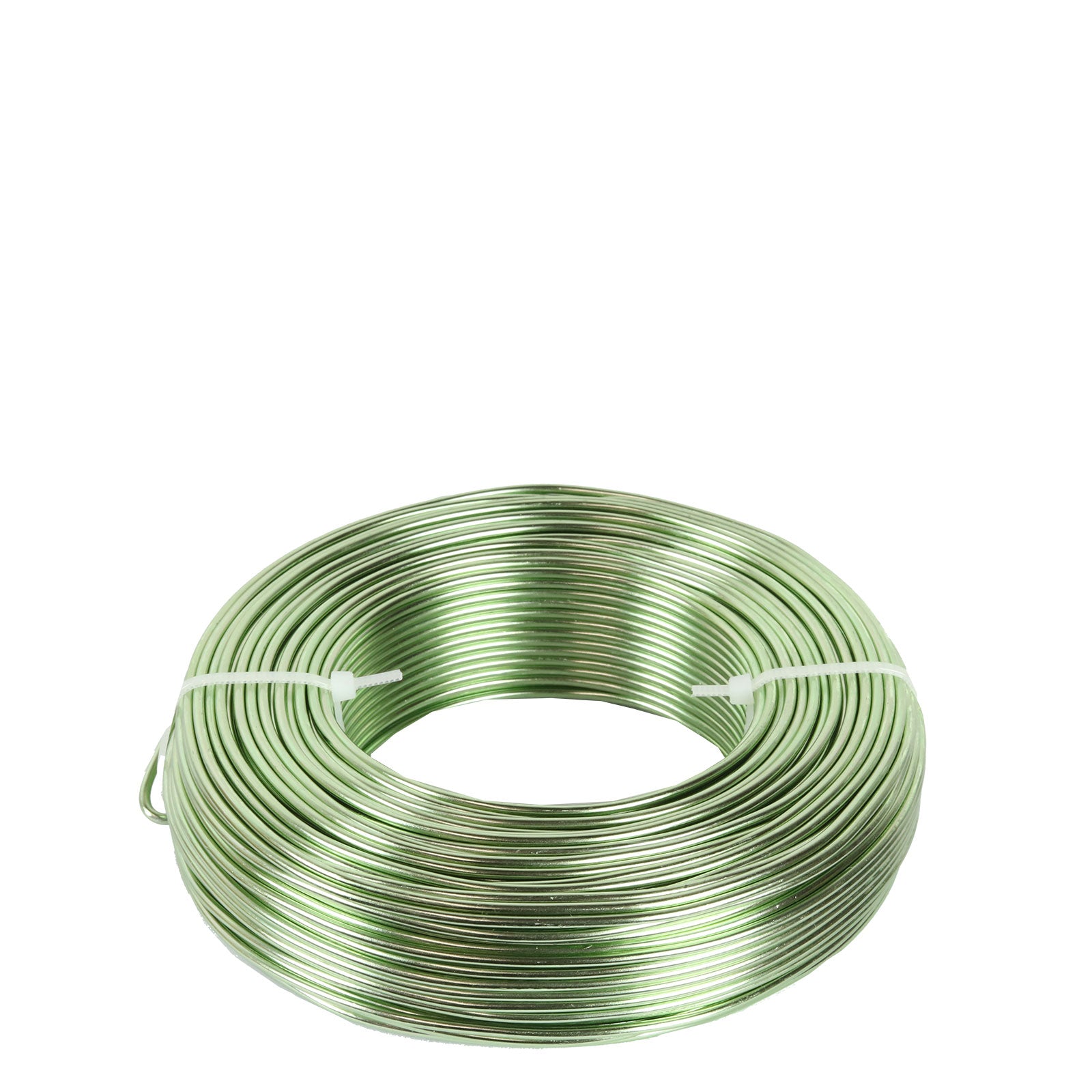 Aluminum wire mint green - 24 - 2.00 mm 60 m 500 g
