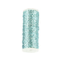 Bouilloneffektdraht Spule eisblau - 06 - 0,30 mm 140 m 100 g