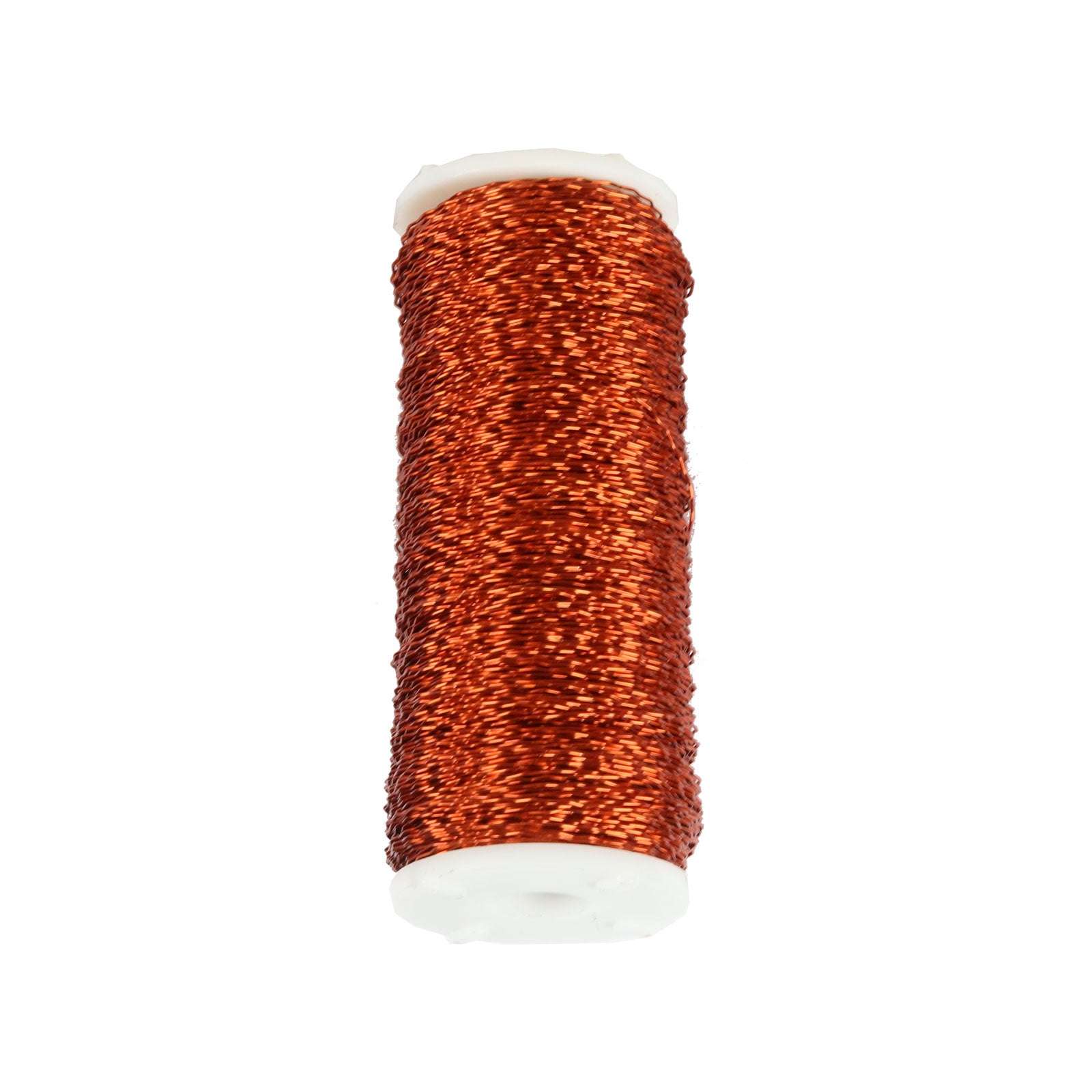 Bobine de fil effet bouillon orange - 16 - 0,30 mm 140 m 100 g