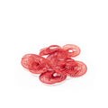 Drahträder rot - 19 - 35,00 mm 8 Stück