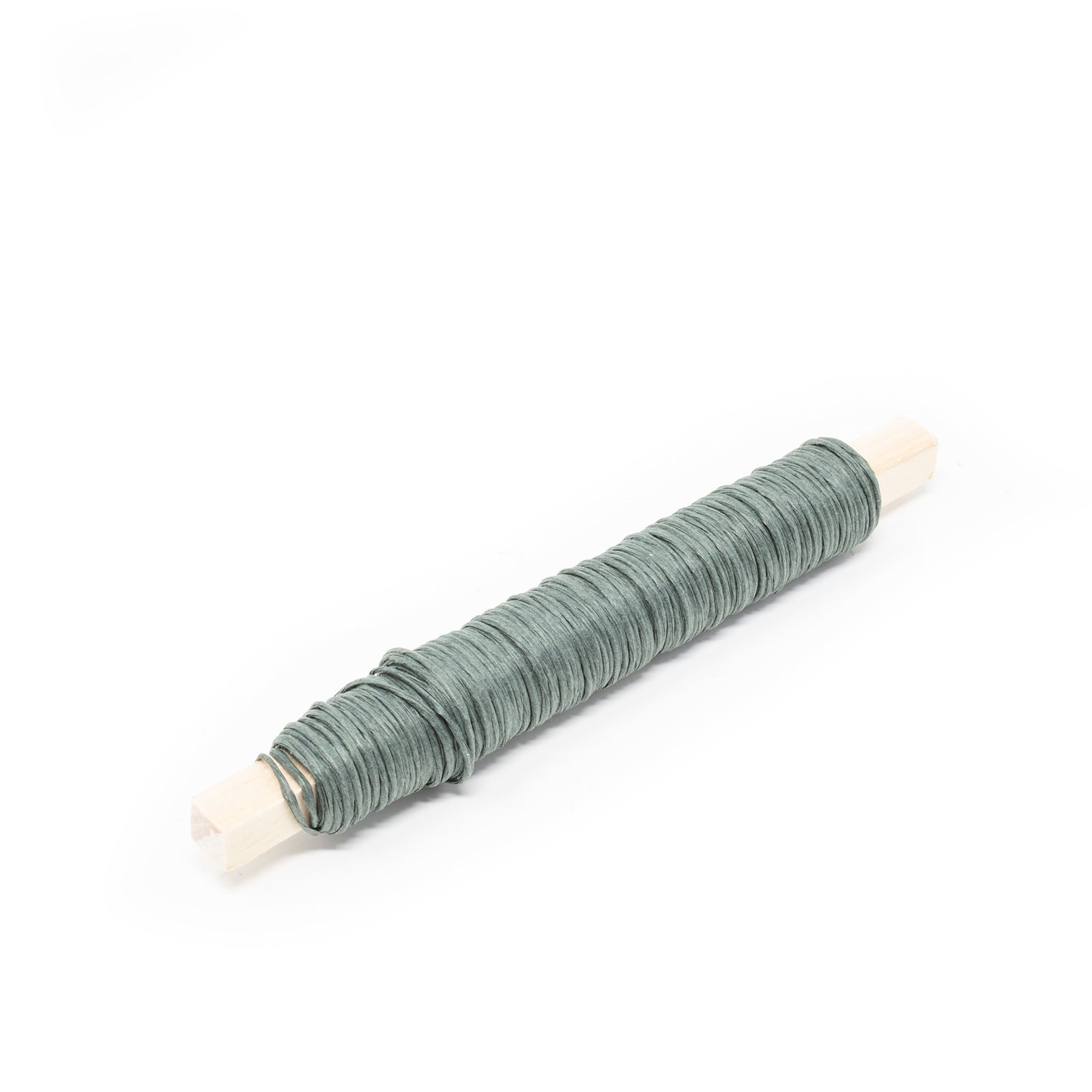 Fil de papier vert pour emballage - 10 - 0,80 mm 22 m