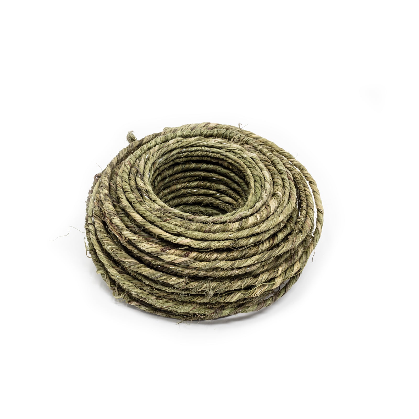 Fil rustique vert - 10 - 3-5 mm 1 mm 22 m