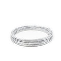 Diamond aluminum wire silver - 21 - 2.00 mm 10 m