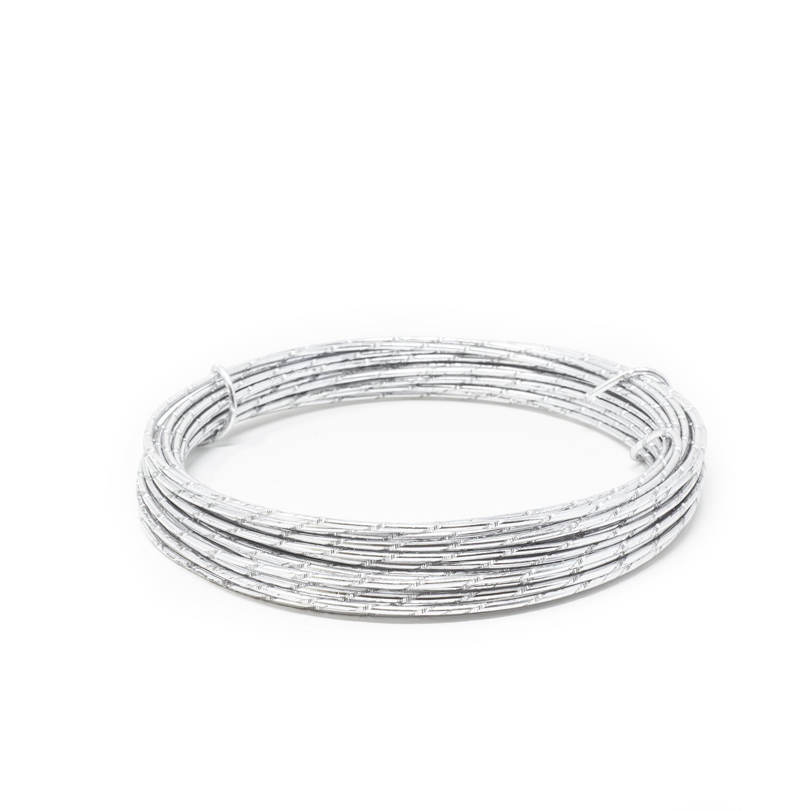 Diamant Aluminiumdraht silver - 21 - 2,00 mm 10 m
