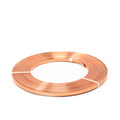 Fil plat en aluminium orange - 16 - 5,00 mm 1,00 mm 10 m 130 g