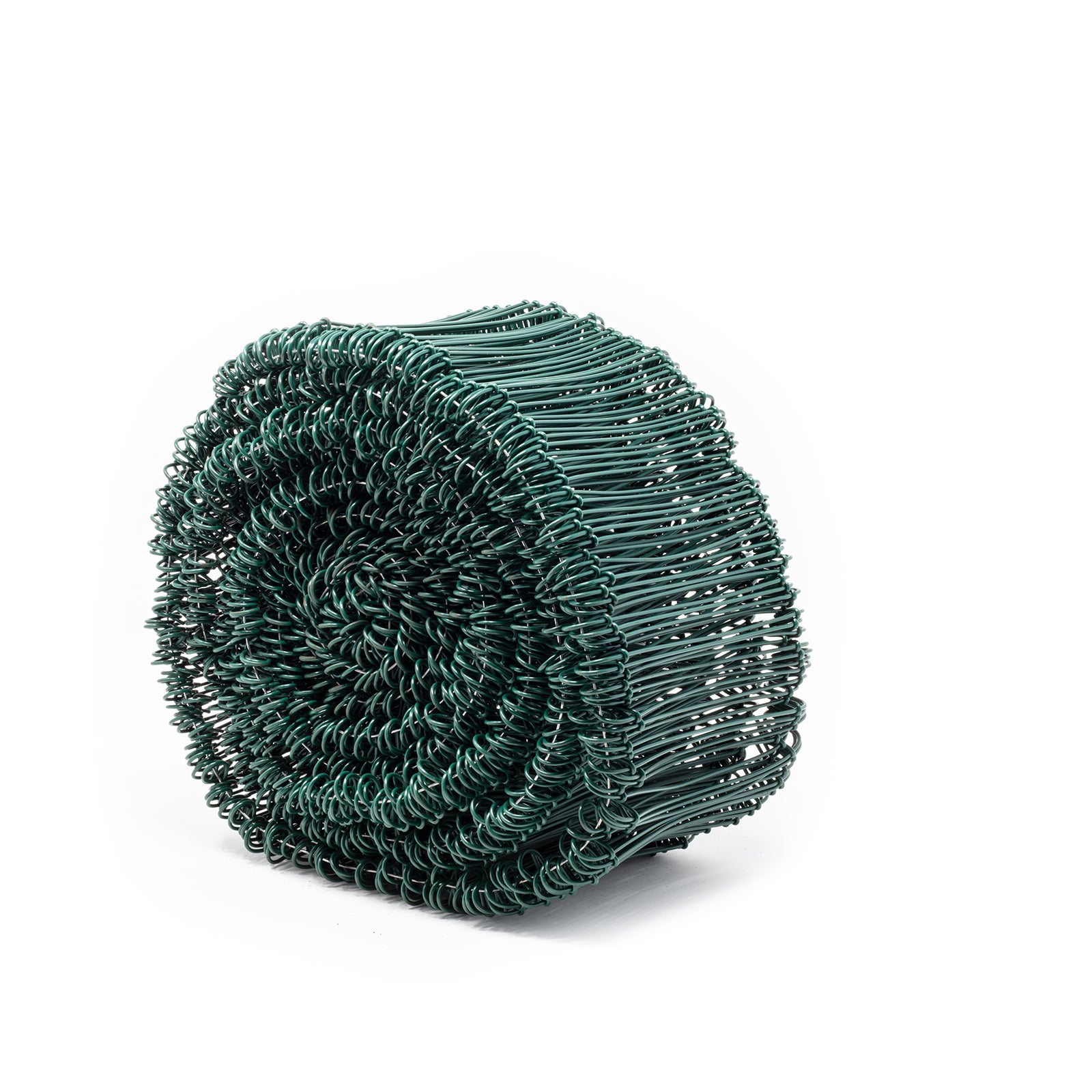 Ösenbindedraht kunststoffummantelt  grün - 1,0/1,4 x 120 mm Bunde von 1000 Stück