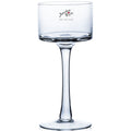 CANDLE LIGHT footed cylindrical bowl - clear - 9x9x20cm - glass