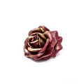 10er-Set Wachsrose - Bord Blush Gold