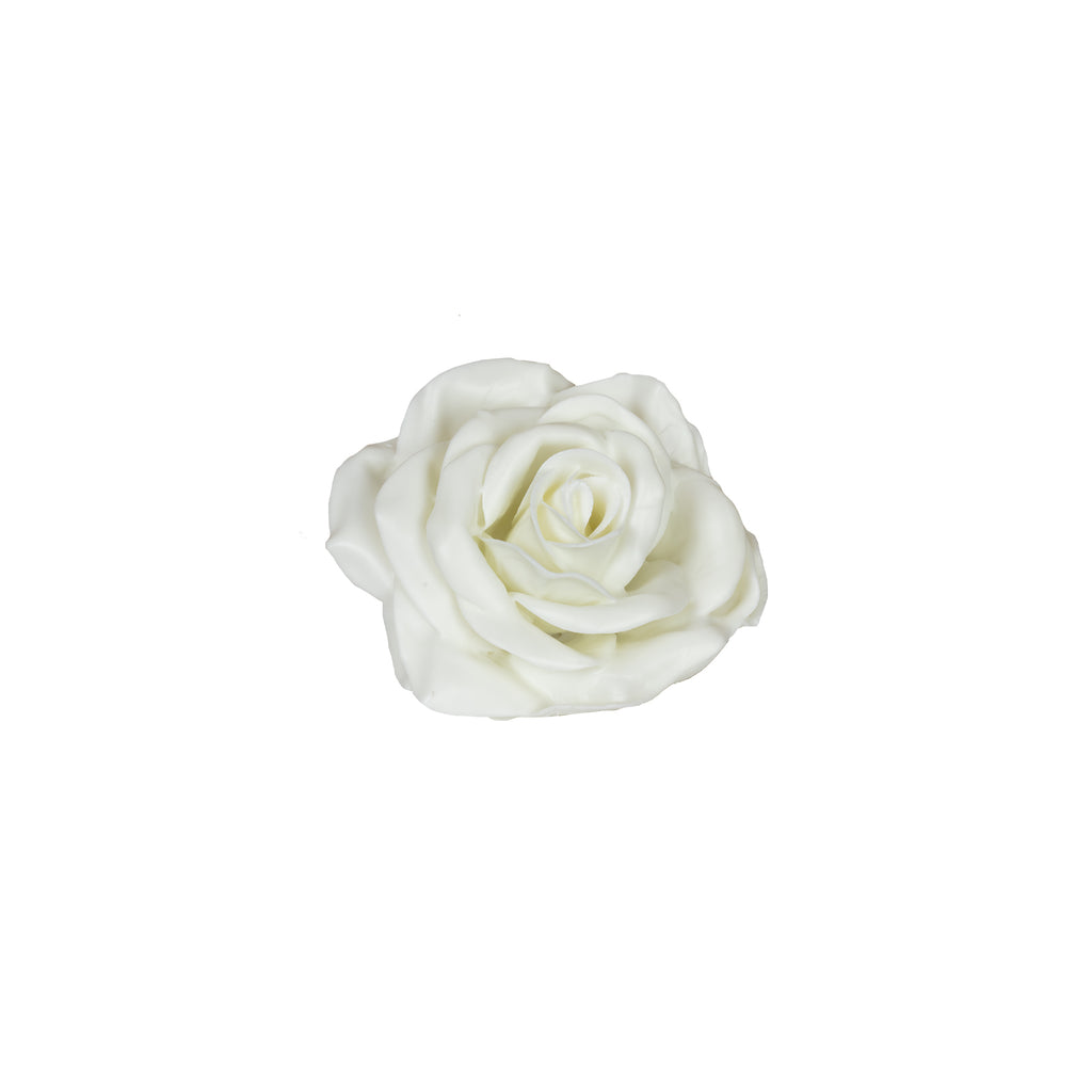 10er-Set Wachsrose - Soft White