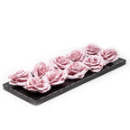 10er-Set Wachsrose - Lilac Soft