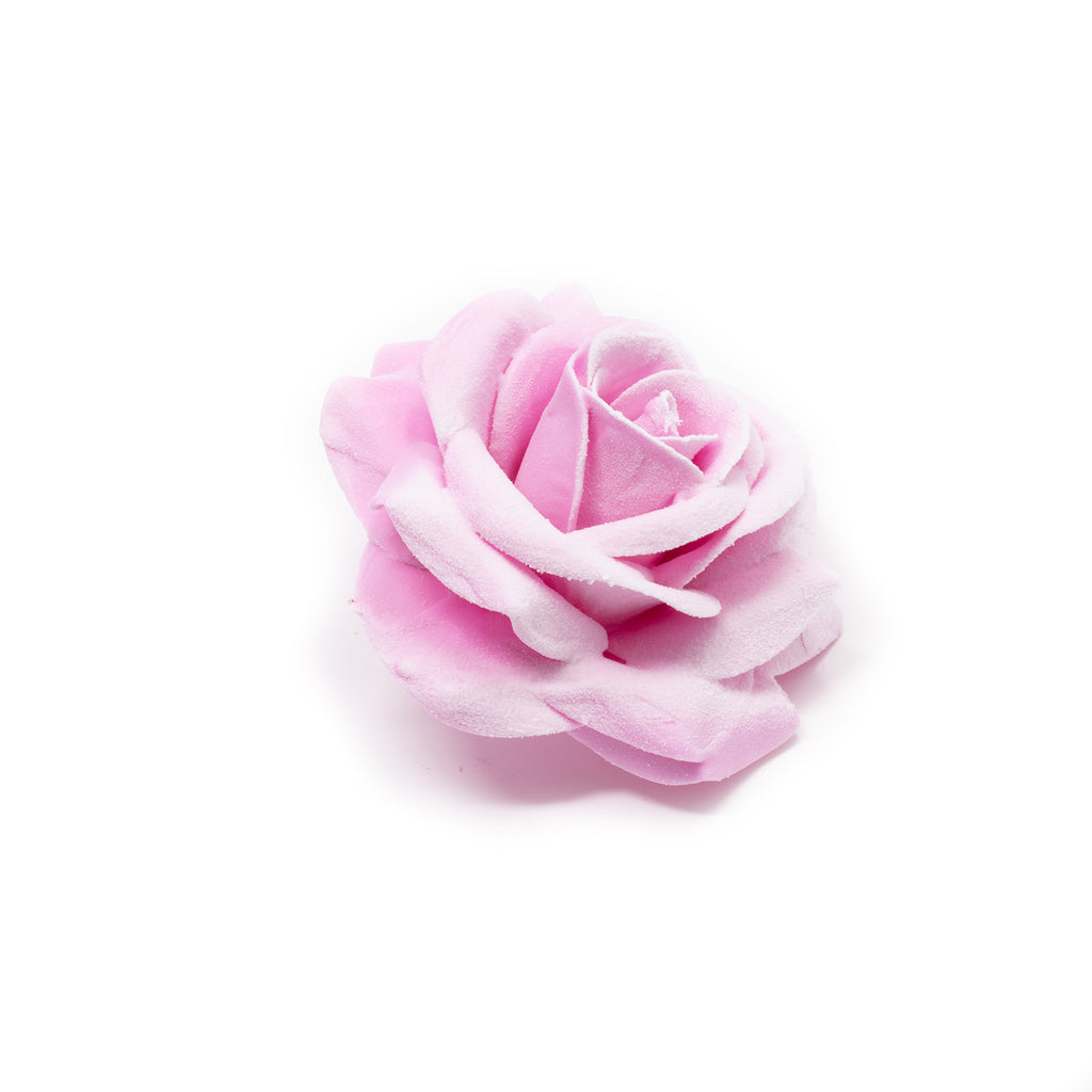 10er-Set Wachsrose - Pink Snow
