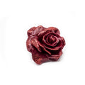 12er Set Wachsrose - Bord Diamond Red