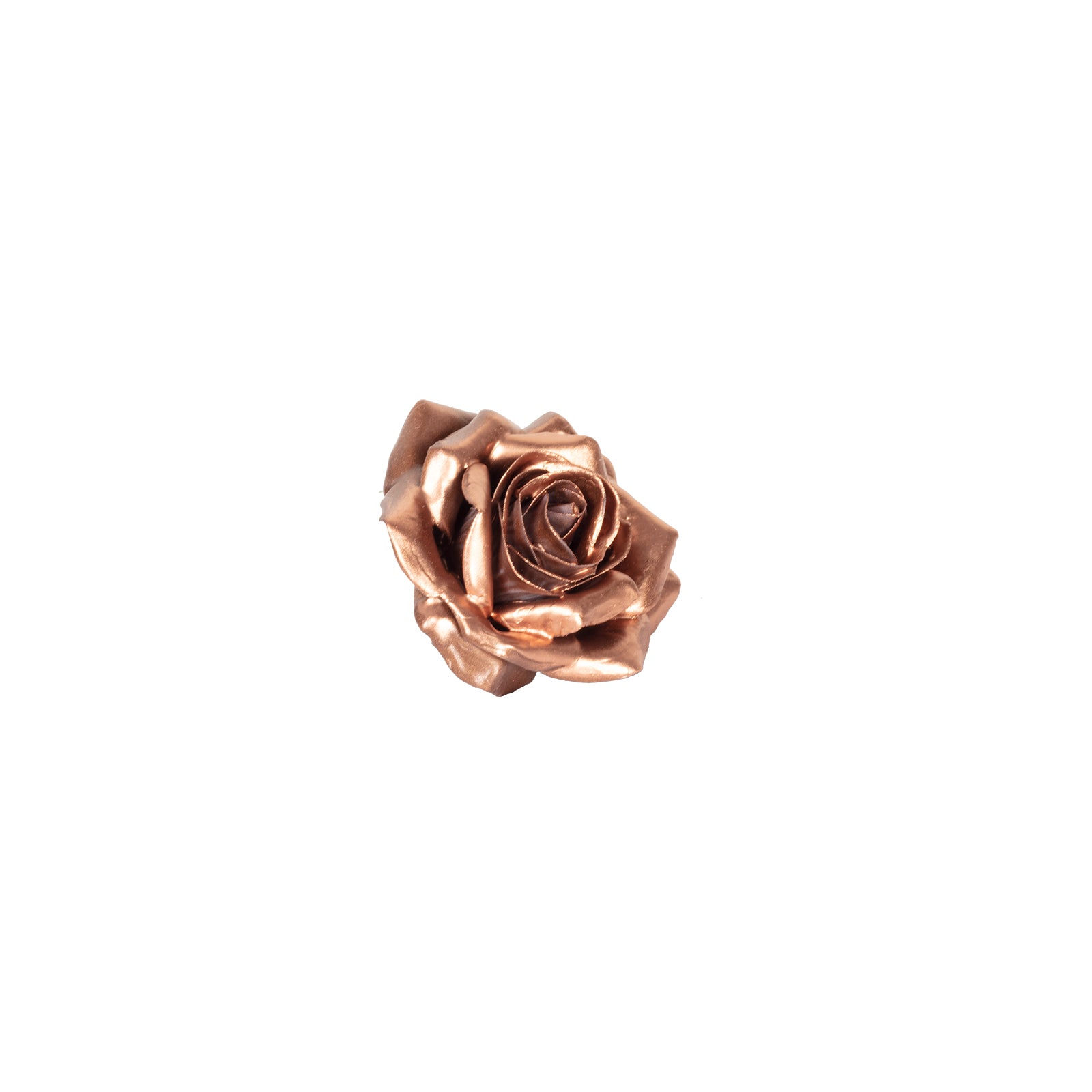 12er Set Wachsrose - Copper