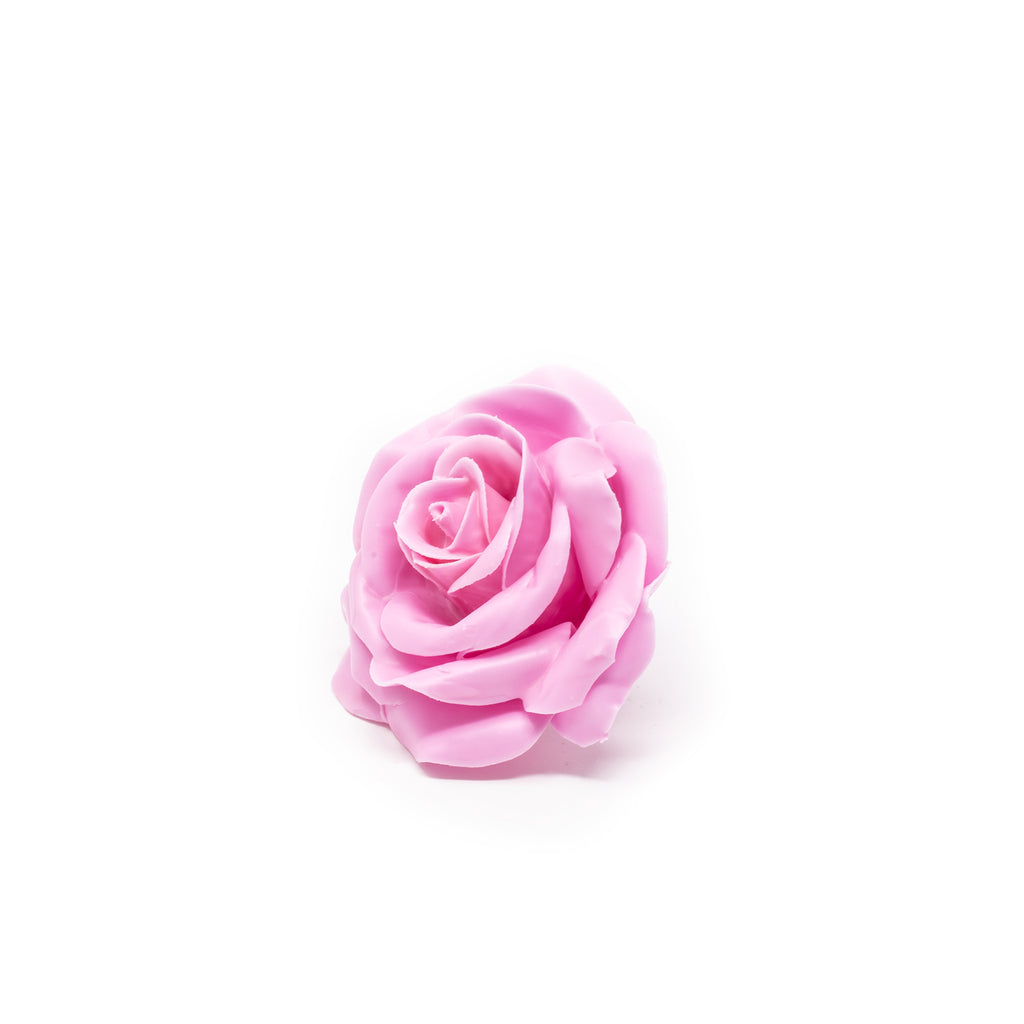 12er Set Wachsrose - Pink