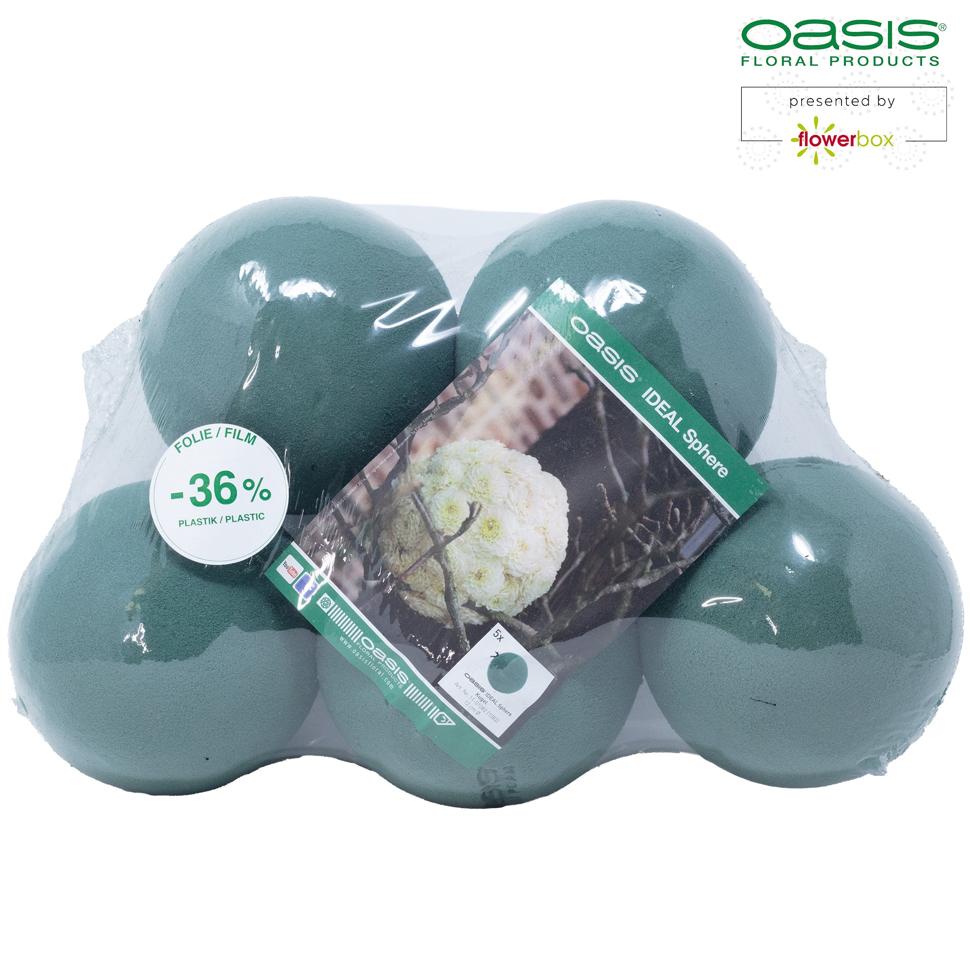 Balle OASIS® IDEAL - 12 cm Ø - 5 pièces.