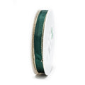 Band Simplicity - tanne-gold. - 15 mm - 25 m