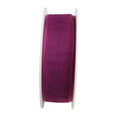 Chiffon - aubergine - 25 mm - 25 m