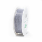 Chiffon - grau - 25 mm - 25 m