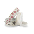 Band Pattern Star - rot - 40 mm - 20 m