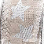 Band Noble Star - sand - 40 mm - 20 m