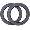 Anneau de base Naylor noir, 5 x 40 cm de diamètre, diamètre intérieur : 30 cm, lot de 2