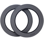 Anneau de base Naylor noir, 5 x 40 cm de diamètre, diamètre intérieur : 30 cm, lot de 2