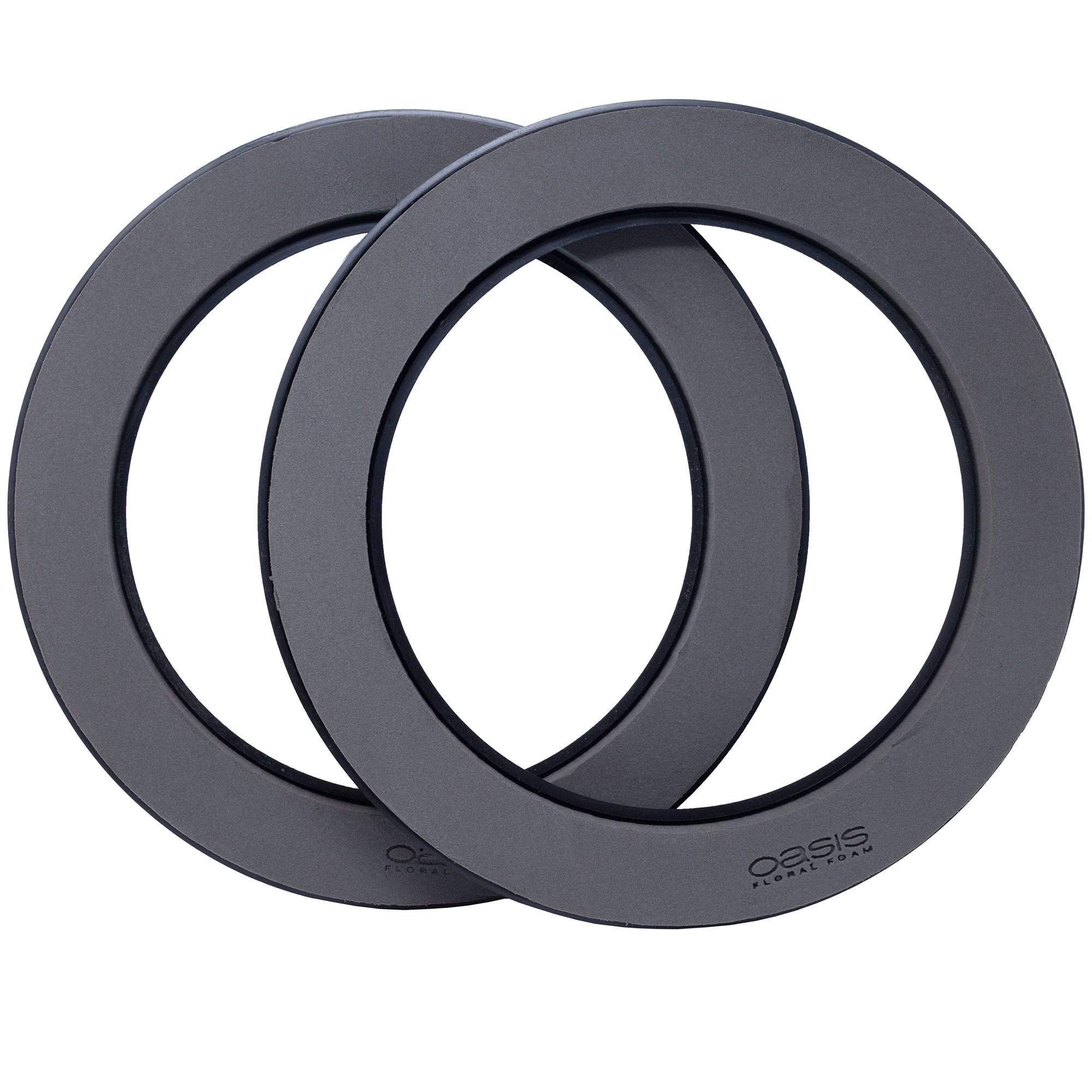 Anneau de base Naylor noir, 5 x 40 cm de diamètre, diamètre intérieur : 30 cm, lot de 2