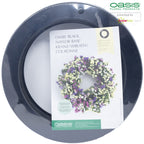 Anneau de base Naylor noir, 5 x 40 cm de diamètre, diamètre intérieur : 30 cm, lot de 2