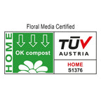 TerraBrick Floral Media, 8 Ziegel im Papiertray