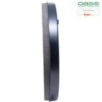 Black Naylor Base Ring, 5 x 35 cm Durchmesser, Innen: 23 cm Durchmesser, Doppelpack