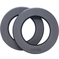 Bague de base Naylor noire, 5 x 30 cm de diamètre, diamètre intérieur : 18 cm, lot de 2