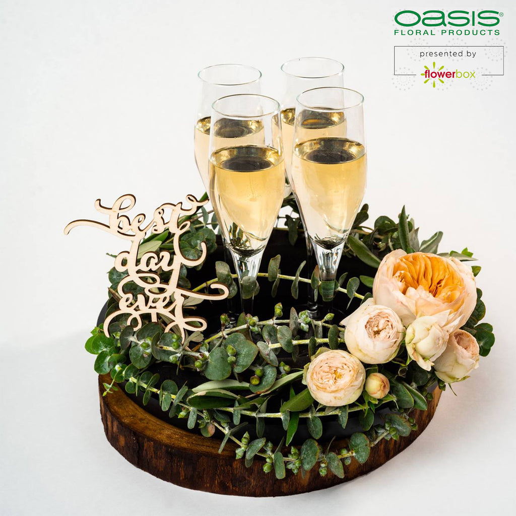 OASIS® BLACK IDEAL Design Ring - 4,5 x 30 cm Ø -2 Stück