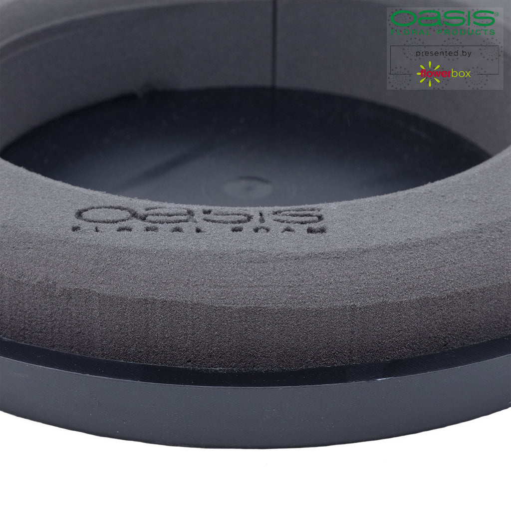 OASIS® BLACK IDEAL Design Ring - 4,5 x 30 cm Ø -2 Stück