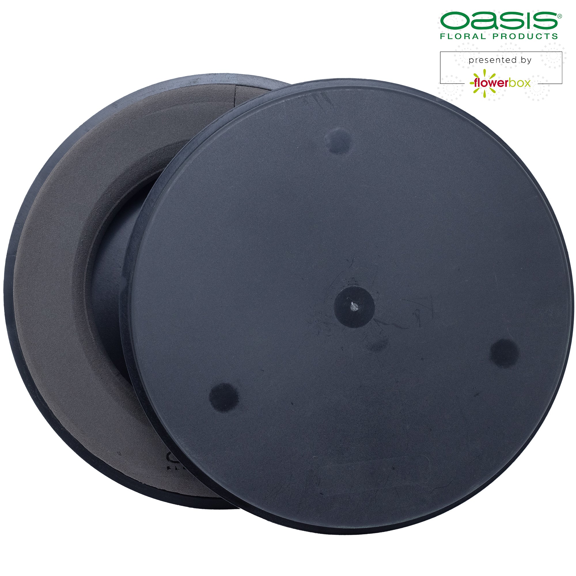 OASIS® BLACK IDEAL Design Ring - 4,5 x 30 cm Ø -2 Stück