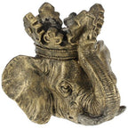 Elefanten Pflanzkopf Jumbo - gold - Magnesia - 45x44,5x37,5 cm